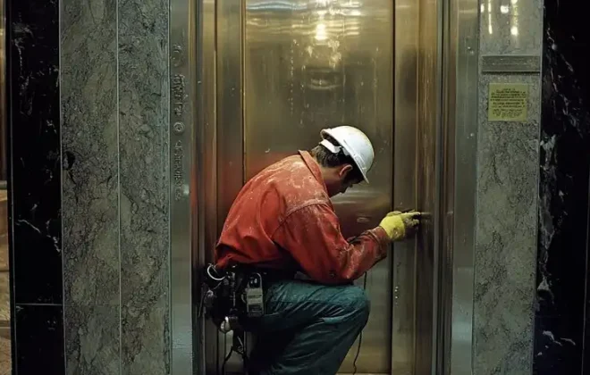 خطوات صيانة المصعد